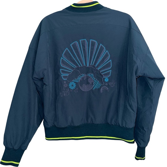 Sweaty Betty Jackets & Blazers - Fearne Cotton x Sweaty Betty Game Changer Jacket in‎ Beetle Blue Block. Small